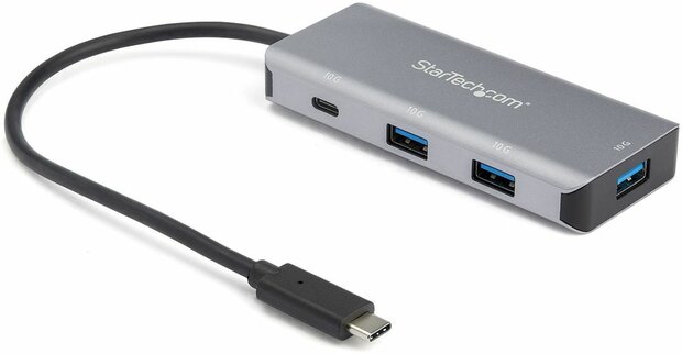 HB31C3A1CB 4-Poort USB-C Hub (10 Gbps, 3 x USB-A &amp; 1x USB-C)