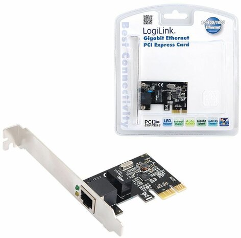 PC0029A 1 Gbps netwerkkaart (PCI-E)