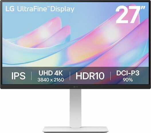 UltraFine 27US550-W LED 27&quot;, 3840 x 2160 4K UHD, IPS, 1000:1, HDR10, 5 ms, 2 x HDMI, DisplayPort