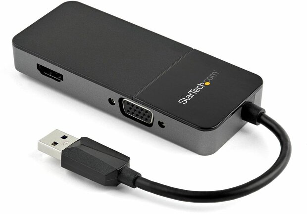 USB32HDVGA USB 3.0 naar HDMI &amp; VGA Adapter (4K, 30 Hz)