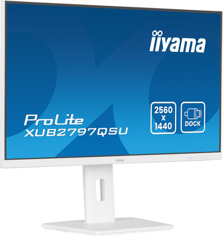 ProLite XUB2797QSU-W2 LED 27&quot;, 2560 x 1440 QHD, 100 Hz, IPS, 1300:1, 1 ms, HDMI, DisplayPort, speakers, mat wit