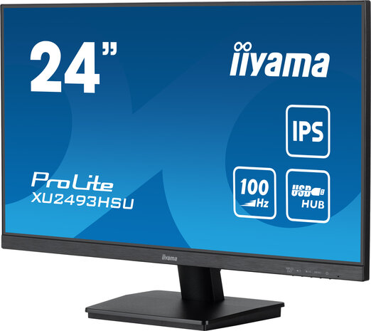 XU2493HSU-B7 24&quot;, 1920 x 1080, IPS, USB-Hub, 80.000.000:1