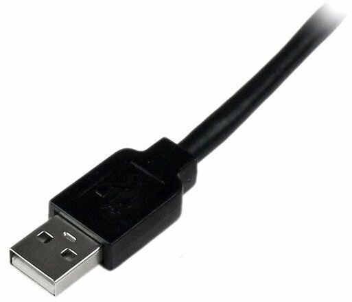 Actieve USB 2.0 kabel A to B M/M (20 meter, zwart)