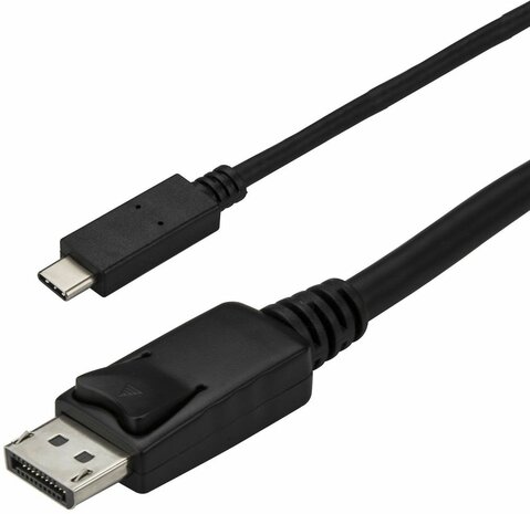 USB-C naar DisplayPort kabel (4K 60 Hz, zwart)