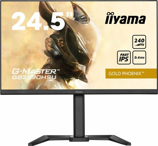 GB2590HSU-B5 Fast IPS 24,5&quot;, G-Master Gold Phoenix, FreeSync Premium, 1920 x 1080 240 Hz, HDMI, DisplayPort, 0,4 ms