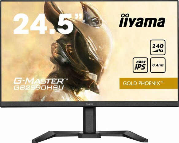 GB2590HSU-B5 Fast IPS 24,5&quot;, G-Master Gold Phoenix, FreeSync Premium, 1920 x 1080 240 Hz, HDMI, DisplayPort, 0,4 ms