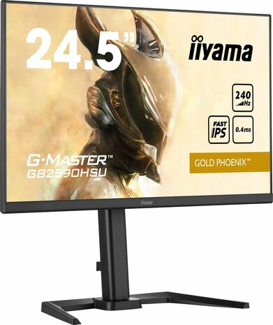 GB2590HSU-B5 Fast IPS 24,5&quot;, G-Master Gold Phoenix, FreeSync Premium, 1920 x 1080 240 Hz, HDMI, DisplayPort, 0,4 ms