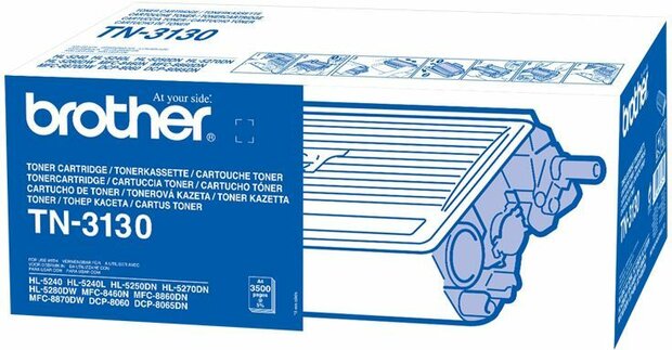 TN-3130 toner zwart (3500 afdrukken)