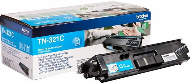 TN-321C toner cyaan (1500 afdrukken)