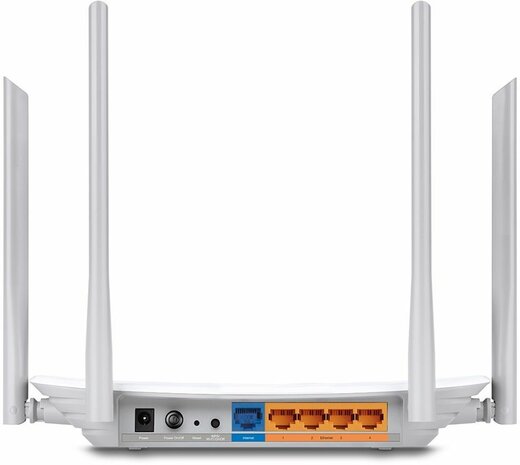 Archer C50 Wireless router (4-poorten, GBLAN, WLAN 802.11a/b/g/n/ac, Dual Band)