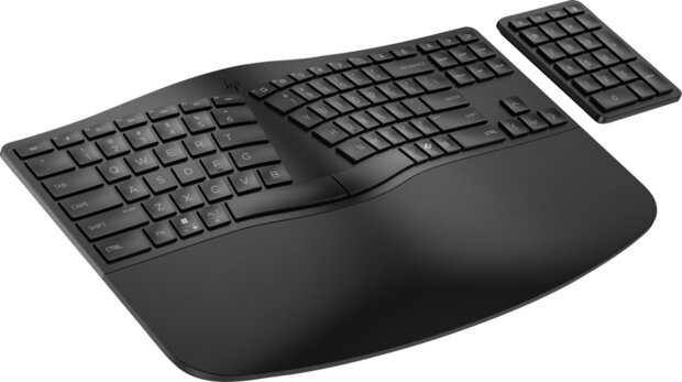 960 Ergonomic Wireless Keyboard (zwart, Azerty BE)