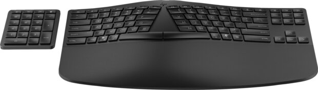 960 Ergonomic Wireless Keyboard (zwart, Azerty BE)