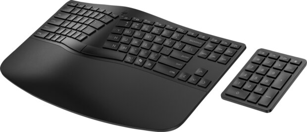 960 Ergonomic Wireless Keyboard (zwart, Azerty BE)