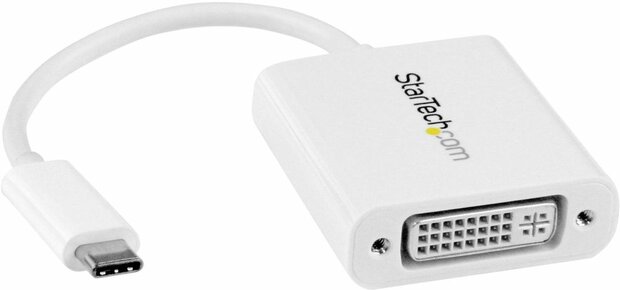 USB-C naar DVI adapter (wit)