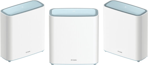 Eagle Pro AI M32-3 Wi-Fi system (3 routers, mesh, GigE, 802.11a/b/g/n/ac/ax, dual band)