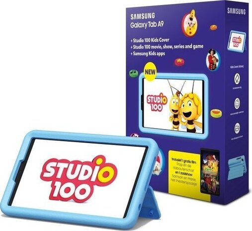 Galaxy Tab A9 (Wifi, 64 GB) + Studio 100 Kid Cover