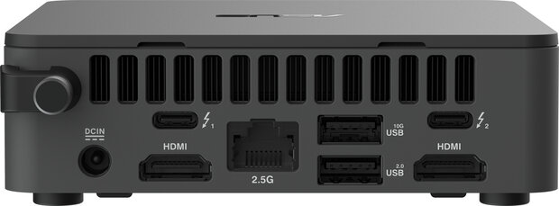 NUC 13 PRO RNUC13ANKI500002I Barebone (Intel Core i5-1340P, Intel Iris Xe Graphics, 2.5 Gigabit Ethernet, Bluetooth 5.2, Wi-Fi 6E, zwart)