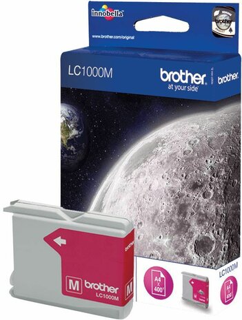 LC1000M inkjetcartridge magenta (400 afdrukken)