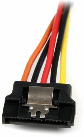 Latching SATA voedings Y splitterkabel M/F (15 cm)