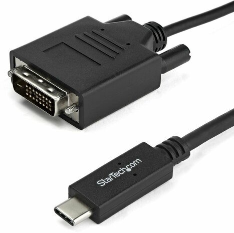 USB-C naar DVI Adapterkabel (2 meter, 2560 x 1600)