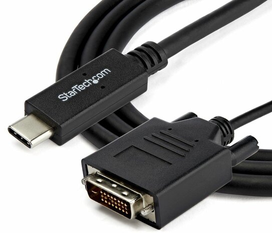 USB-C naar DVI Adapterkabel (1 meter, 2560 x 1600)