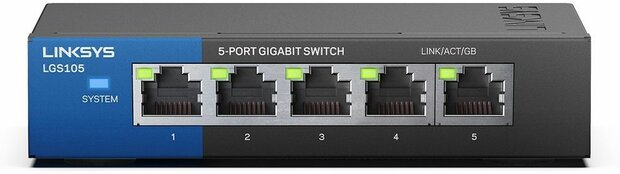 LGS105-EU-RTL Gigabit Switch (5 poorten)