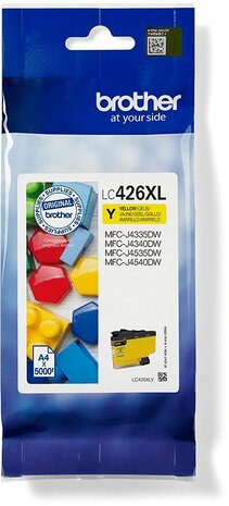 LC426XLY inkjetcartridge geel (5000 afdrukken)