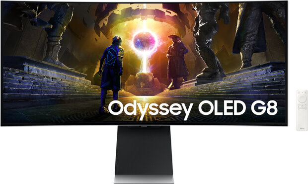 Odyssey OLED 34&quot; (UWQHD 3440x1440, 175 Hz, 0,03 ms, 1 x Mini DisplayPort 1.2, 1 x Mini HDMI 2.1, 1 x USB-C)