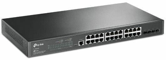 TL-SG3428 JetStreamT 24-poort Gigabit L2+ Managed Switch (met 4 SFP slots)