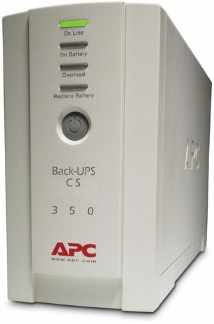 BK350EI Back-UPS CS 350 VA, met USB en seri&euml;le connectie