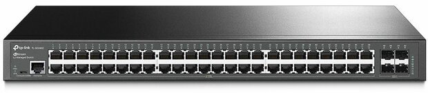 JetStream T2600G-52TS Managed switch (48 x 10/100/1000 + 4 x Gigabit SFP, rack-mountable)