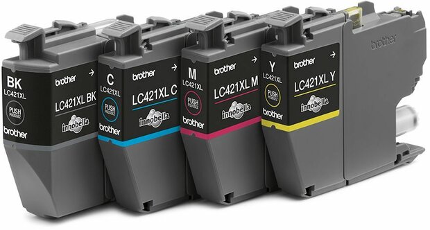 LC421XLVAL inkjetcartridges (500 afdrukken)