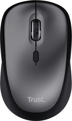 Yvi+ Wireless Mouse (1600 dpi, zwart)