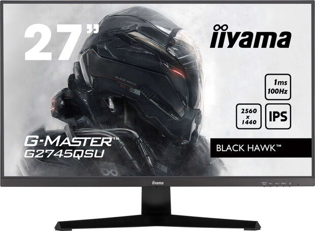 G2745QSU-B2 G-Master Black Hawk 27&quot;, 2560 x 1440 QHD IPS, USB-Hub, 80.000.000:1 ACR