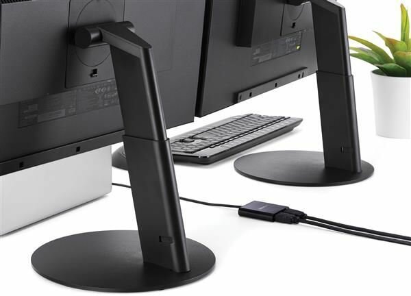 USB-C naar HDMI Multi Monitor Splitter (Thunderbolt 3 compatibel, 2-poort MST Hub)