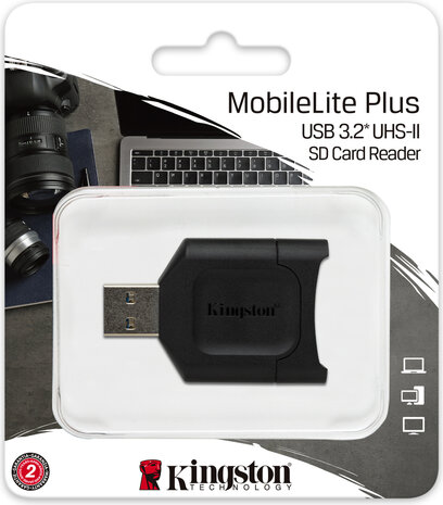 MobileLite Plus Card reader (SD, SDHC, SDXC, SDHC UHS-I, SDXC UHS-I, SDHC UHS-II, SDHC UHS-II, USB 3.2 Gen 1)