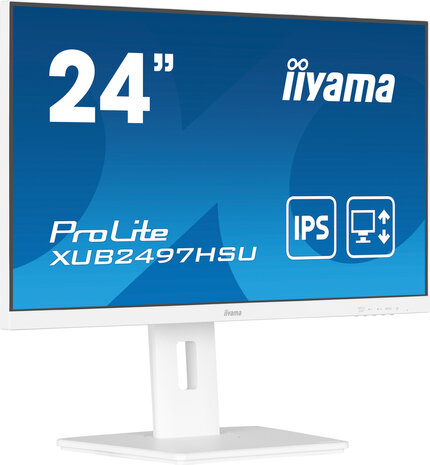 ProLite XUB2497HSU-W2 LED 24&quot;, 1920 x 1080 Full HD, 100 Hz, IPS, 1300:1, 1 ms, HDMI, DisplayPort, speakers, mat wit