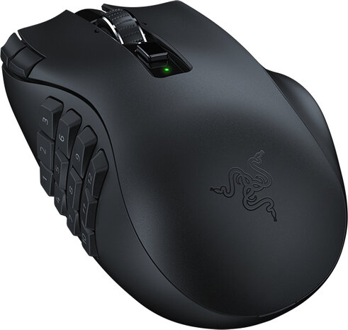 Naga V2 HyperSpeed Mouse (RF-draadloos + Bluetooth, 30.000 dpi, zwart)