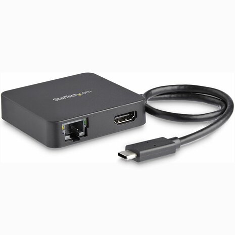 USB-C Adapter (4K, HDMI, Gigabit Ethernet, USB-A, USB 3.0, Thunderbolt compatibel)