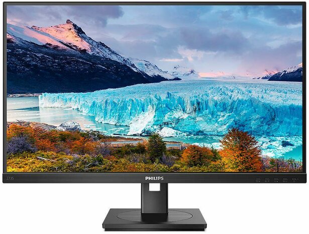 S-line 273S1 LED 27&quot;, 1920 x 1080 Full HD, IPS, 1000:1, 4 ms, HDMI, DisplayPort, USB-C, speakers, zwart