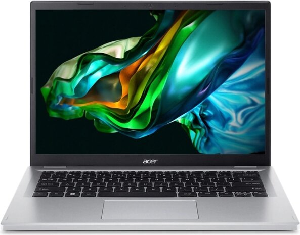 Aspire 3 14 A314-42P-R1XG (14&quot; WUXGA IPS, AMD Ryzen 7-5700U, 16 GB RAM, 512 GB PCIe NVMe SSD, AMD Radeon RX Vega 8 Graphics, Wifi 6, zilver, Azerty)