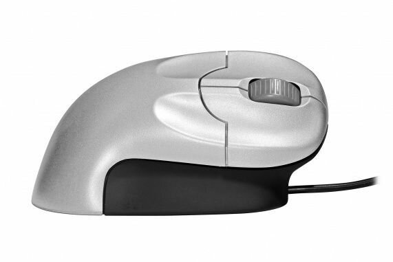 Grip Mouse (optisch, 3 knoppen, PS/2, USB)