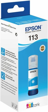 T06B2 EcoTank 113 inkjetcartridge cyaan (70 ml)