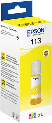 T06B4 EcoTank 113 inkjetcartridge geel (70 ml)