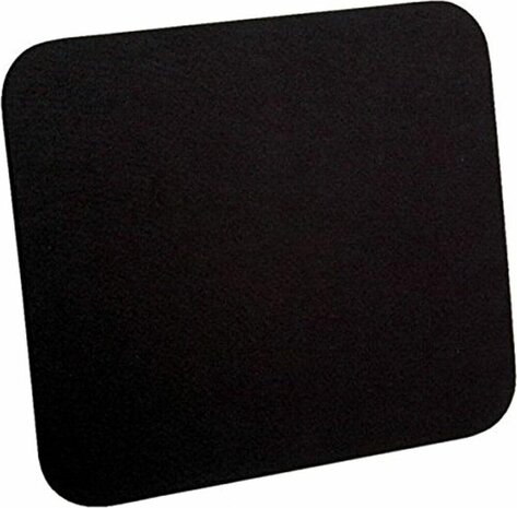 Mouse Pad (253 x 220 x 7 mm, stof, zwart)