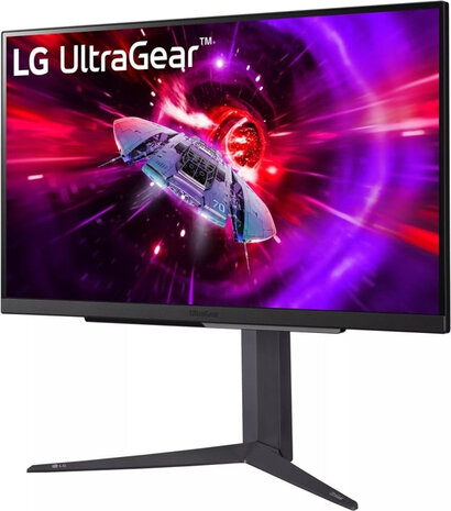 UltraGear 27GR83Q-B LED gaming 27&quot;, 2560 x 1440, QHD, 240 Hz, IPS, DisplayHDR 400, 1 ms, 2 x HDMI, DisplayPort