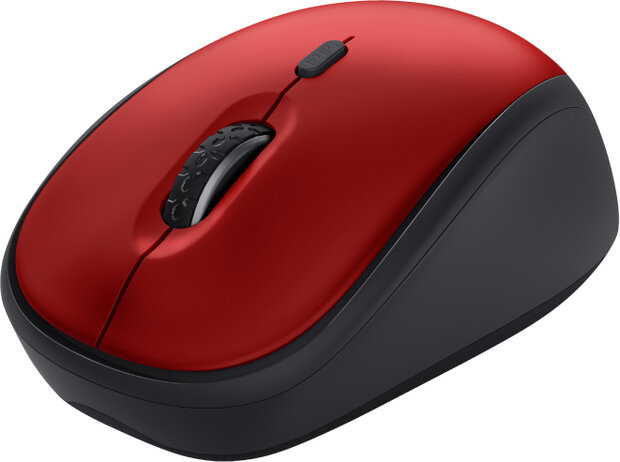 Yvi+ Wireless Mouse Eco (rood)