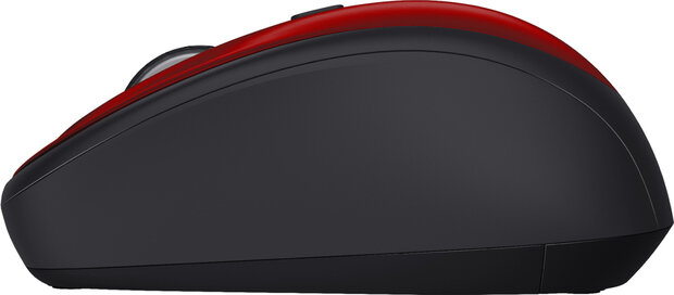 Yvi+ Wireless Mouse Eco (rood)