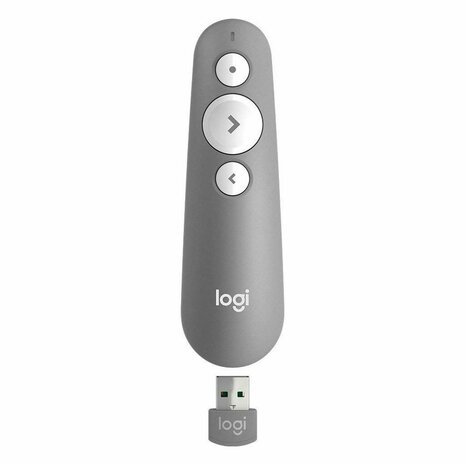 R500 Presentation remote control (3 knoppen, grafiet)