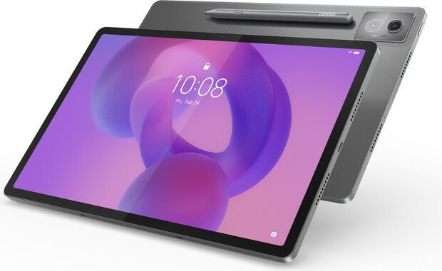 Idea Tab Pro ZAE4 Tablet (Android 14, 256 GB UFS card, 12,7&quot; LTPS 2944 x 1840, microSD slot, grijs)